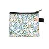 Bolsa Fresca Pequeña Monedero para Niños Estudiante Portátil Bolsa para Tarjetas Simple Grande Moderna Redonda Estampada Suave Bolsa de Almacenamiento