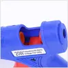 Com suporte indicador de interruptor pistola de cola quente pistola de cola quente elétrica pistola de cola 20W pistola de cola quente pequena de cola quente inserção redonda