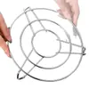 Rejilla Espesada para Cocinar al Vapor de Acero Inoxidable, Bandeja para Cocinar al Vapor Específica para Cocina, Vaporera Doméstica Multifuncional, Mini Rejilla de Tres Patas para Cocinar Huevos al Vapor