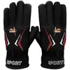 Luvas de Algodão Masculinas de Inverno, Quentes e de Veludo, Antiderrapantes, Estilo Coreano, Itens de Segurança para Ciclismo, Luvas Anticongelantes para Exterior, Quentes e à Prova de Frio