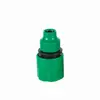 Accesorios para Máquina de Lavado de Autos Batería de Litio Pistola de Agua Entrada Salida Conector de Plástico de 3 Puntos Herramientas Neumáticas Conector Rápido de Paso de Agua de 3/8