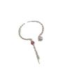 Nuevo brazalete de campana de moda nacional de estilo antiguo chino, traje para mujer, nicho de lujo ligero, brazalete exquisito, accesorios de borla de alta calidad