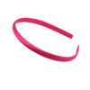 Diadema de satén de 1 cm para bebé, pinza para el pelo de plástico hecha a mano con tela de satén, accesorios para el pelo de niños, tocado, accesorios para manualidades diy