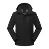 2026 Nueva Chaqueta de Montañismo Impermeable de Grosor Medio con Forro de Polar Integrado para Pareja Ropa de Trabajo Ropa Exterior con Logo Estampado