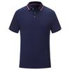 Verão commuter casual polo camisa lapela manga curta roupas de trabalho camiseta personalizada Empresa Grupo roupas personalizadas