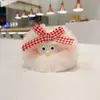 Llavero de felpa de monstruo elfo creativo hecho a mano, colgante lindo para bolso de estudiante, cadena para teléfono móvil, joya, regalo