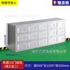 Zapatero de Acero Inoxidable Fábrica de Alimentos Taller Libre de Polvo Gabinete de Almacenamiento Taburete para Zapatos de un Lado Doble Lado Multicapa Multicompartimento Gabinete para Cambiarse los Zapatos con Puerta