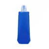Botella de Agua Deportiva Plegable de TPU Suave Portátil para Ciclismo a Prueba de Fugas Bolsillo Ecológico Bolsa de Agua Plegable para Exteriores Hecha a Medida