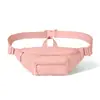 Bolsa de cintura esportiva multifuncional e versátil para homens e mulheres, bolsa de ombro transversal moderna e estilosa, bolsa de peito masculina portátil de grande capacidade