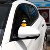Scooter Elétrica da Moda Pato Amarelo Três Níveis Capacete Libélula Bicicleta Sino Decoração Ornamento de Pato Pequeno Pato Quebra-Vento