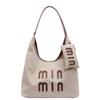 Bolsa Tote de Aparência Sofisticada para Mulheres 2025 Nova Bolsa de Ombro Casual de Grande Capacidade para o Dia a Dia Bolsa Transversal Moderna para Estudantes