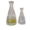 Entrega de fábrica 50ml, 150ml material blanco cristal fondo grueso patrón botella de vino de vidrio botella de vino blanco de vidrio transparente