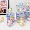 Estilo Igual a Xiaohongshu Figura de Hada Zorro Pequeño Tushan Piedra de Cristal Caja Sorpresa Muñeco Zorro de Nueve Colas Decoración de Escritorio de Moda