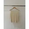 Ahora el Modelo Nuevo de Verano 2026 Coreano Dongdaemun Casual Mezcla Tejido Delgado Sin Mangas Chaleco Fresco