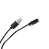 Cabo de carregamento magnético Pogo pin USB macho para 4 pinos feito sob medida para dispositivos vestíveis inteligentes