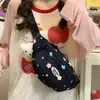 Linda Bolso Cruzado Nuevo para Mujer 2025 Diseño de Nicho Mochila Pequeña de un Solo Hombro Bolso Súper Popular Bolso Deportivo para el Pecho Bolso de Cintura