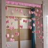 Cortina de puerta con lazo Merleti para decoración de dormitorio de niña, sala de estar, mesita de noche, refugio, partición, cortina de puerta