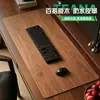 Tapete de mesa com textura de madeira retrô, mousepad extragrande, tapete de mesa para computador em couro, à prova d'água e resistente a óleo, para uso em escritório