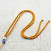 Collar de Cuerda de Jade de Milán Importado para Hombre y Mujer Collar de Cuerda con Cuentas de Jade Cuerda Colgante Lanyard Cuerda de Joyería Tamaño Ajustable