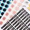 Pegatinas de cristal epoxi 3D de dibujos animados con logo transparente personalizado, etiquetas de plástico autoadhesivas, logo para coches