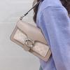 2024 Vintage Floral Tabby 26 Bolso Baguette Cuero Genuino Bolso Francés de Axila Un Hombro Cruzado Bolso de Mujer Elegante