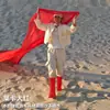 Cubrezapatos altos anti-arena para hombres y mujeres, equipo para el desierto al por mayor, adecuados para viajes, juegos de arena para niños, senderismo al aire libre, cubrezapatos para adultos