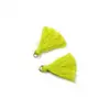 Franja Pequena de 3cm DIY para Roupas Pingente de Franja Colorido Argola para Pendurar Franja Feita à Mão Marcador de Página Acessórios de Vestuário Franja Venda por Atacado