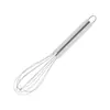Batedor de Ovos Manual de Aço Inoxidável Gadget de Cozinha Utensílio Manual Doméstico Batedor de Creme para Venda por Atacado