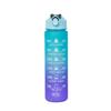 Vaso de agua de gran capacidad unisex vaso con boquilla botella de agua para exteriores botella de agua deportiva vaso de plástico resistente a altas temperaturas juego de tres piezas