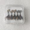 Semillas de melón moscas de cabeza grande en caja lentejuelas kung fu modificado mosca pequeña mosca grande mosca pesca con mosca cebo micro Luya cebo