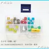 Kit Combinado de Fusíveis de Plugue Médio para Carro 5A7.5A10A15A20A25A30A Pacote de Cem