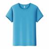 Nueva camiseta publicitaria de algodón peinado, camiseta con logotipo impreso, uniforme de clase de manga corta, ropa de trabajo grupal, camisa cultural corporativa, fábrica al por mayor