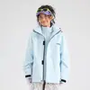 Chaqueta de Montañismo para Exteriores Estilo Luo Tuo para Mujer, Forro Polar, Chaqueta 3 en 1 a Prueba de Viento e Impermeable para Hombre, Personalizable
