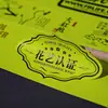 Directo de Fábrica Impresión Personalizada Etiquetas Adhesivas Pegatinas con Logo Lotes Pequeños Etiquetas en Rollo Hechas a Medida