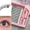 Set de Pestañas Postizas Transfronterizo, Gran Capacidad, Estilo Ligero, Pestañas Postizas Pequeñas Estilo Zorro, Voluminosas y de Apariencia Natural