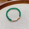 Nuevo pulsera de cuentas de dos tonos estilo chino transfronterizo con diseño único, accesorio de mano de moda vintage al por mayor
