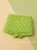 Calzoncillos tipo bóxer de algodón para niños de dibujos animados, lunares, conejo, cuatro esquinas, ropa interior para niñas, algodón puro, clase A, calzoncillos tipo bóxer para niñas