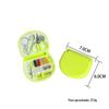 Mini Caixa de Costura Nova Casa Estilo Simples Conveniente Kit de Costura Pequeno Kit de Combinação de Ferramentas de Costura DIY