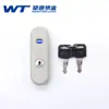 Cerradura de puerta corrediza patente 9990 cerradura wangtong / cerradura para muebles de oficina cerradura para armario de acero cerradura giratoria