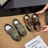 Zapatillas Deportivas Retro Alemanas Súper Lindas para Mujer 2026 Otoño Nueva Llegada Color Block de Nicho Con Cordones Tacón Bajo Suela Suave Zapatos Deportivos Casuales