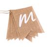 Banderines de Arpillera Mr. y Sra. Decoración de Boda Serpentina Bandera de Cola de Golondrina Pancarta con Letras Venta Directa de Fábrica Nuevo Modelo en Stock