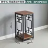 Novo Suporte de Flores Estilo Chinês, Rack de Flores para Varanda, Suporte de Vasos de Flores em Ferro Forjado, Suporte de Flores de Chão para Sala de Estar, Armazenamento para Varanda