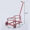 Carro de Agua para el Hogar, Carro para Cubetas, Carro para Agua Embotellada, Carro para Basura, Carro para Agua Sucia, Carro para Recolección en Invernadero Rural
