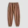 Macacão Estilo Japonês Calças Novas para Jovens Calças Casuais Largas Marca Tendência Masculina Roupa Masculina de Alta Qualidade Versátil