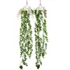 Planta de parede com folhas de samambaia artificial para dinheiro, arranjo de cena de parede, folhas de samambaia penduradas, folha de Milão artificial para pendurar na parede