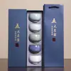 Forno Ru Esmalte Branco Lua Caneca Feita à Mão Caneca Mestra Caneca Única Xícara de Chá Cerâmica Xícara de Chá Kung Fu Doméstica Tigela de Chá Xícara de Chá