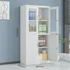 Gabinete de Archivos para Oficina, Gabinete de Archivos Metálico de Acero con Cerradura, Armario de Almacenamiento para el Hogar, Gabinete de Documentos Engrosado