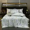 Nuevo Estilo Colcha de Verano de Tencel Lavado Juego de Cuatro Piezas, Colcha de Verano de Seda Fresca, Colcha de Aire Acondicionado, Colcha Fina de Regalo de Verano, Dropshipping