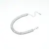 Pulsera de Acero de Titanio con Flecha Pequeña Transfronteriza para Hombres, Moderna y a la Moda, Estilo Minimalista de Alta Gama, Joyería de Diseño Sencillo de Nicho para Mujeres