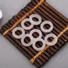 Nuevo Anillo de Solapa de Acetato Estilo Chino Imitación Jade Retro Pasador Accesorios DIY Accesorios para el Cabello de Niña Materiales Hechos a Mano Fabricante Mayorista